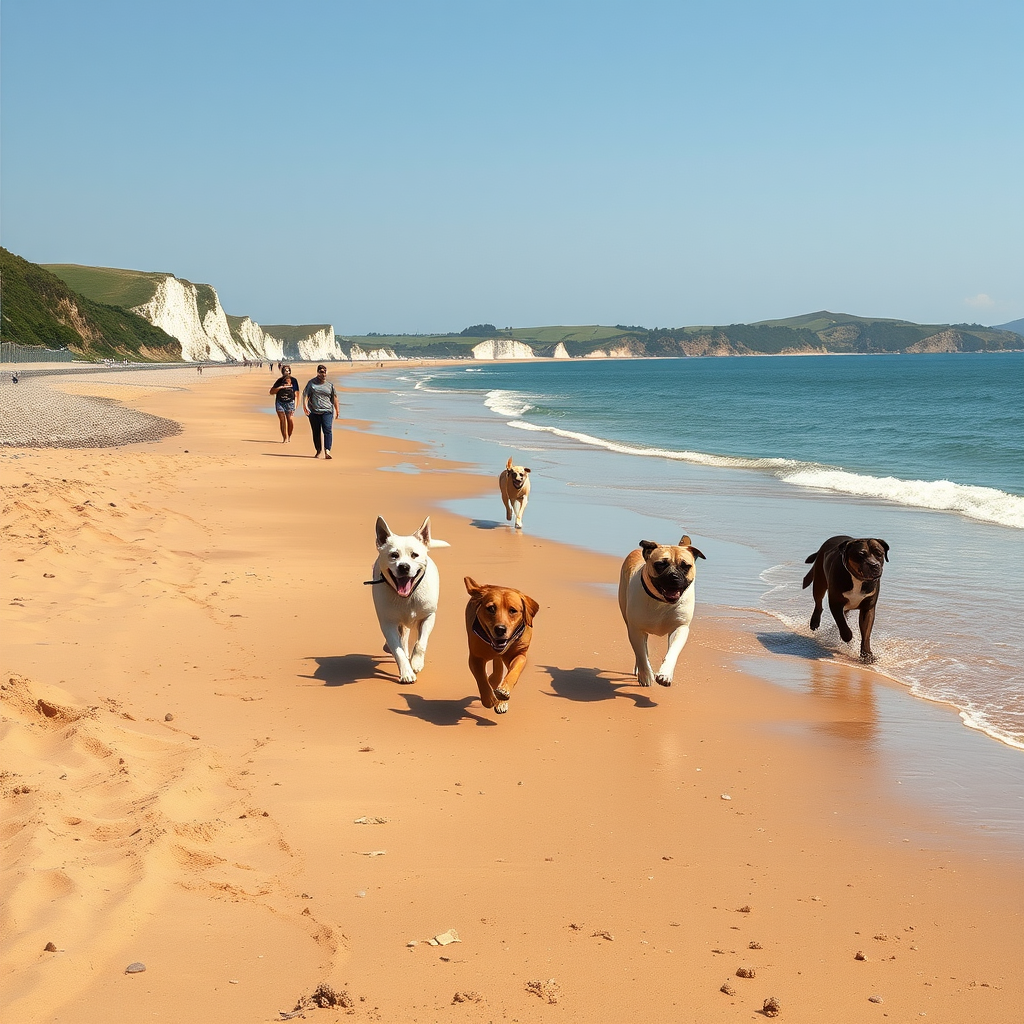 'Stunning' Sussex spot with 'unspoilt' views named among best dog-friendly beaches
